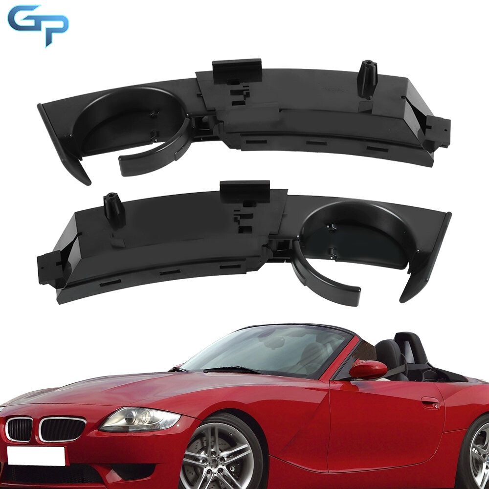 For BMW Z4 E85 E86 2003-2008 Cup Holder Front Left+Right Pair Dashboard