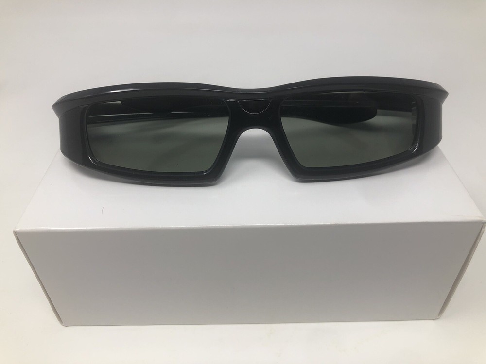 Active Shutter 3D Glasses Rechargeable W/ Accessories