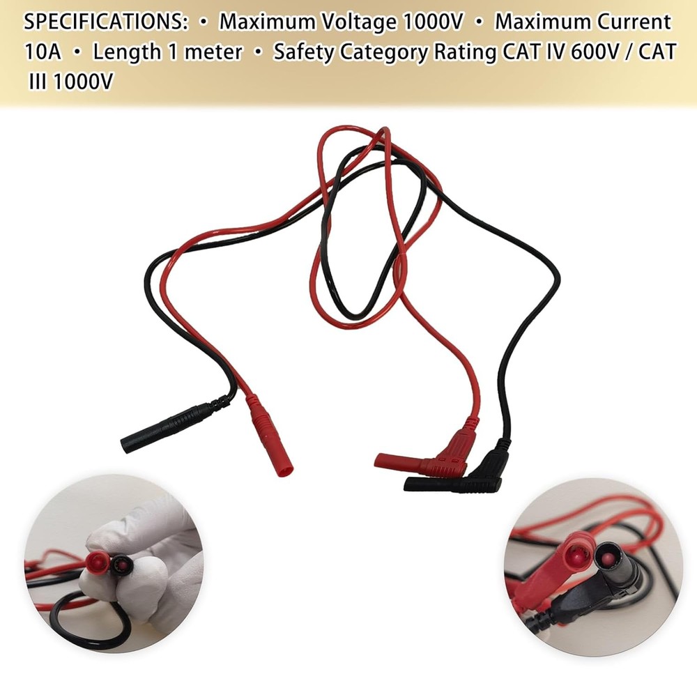 Electrical Test Lead Replacement for Milwauke 49-77-1001 for Electrical Testing,