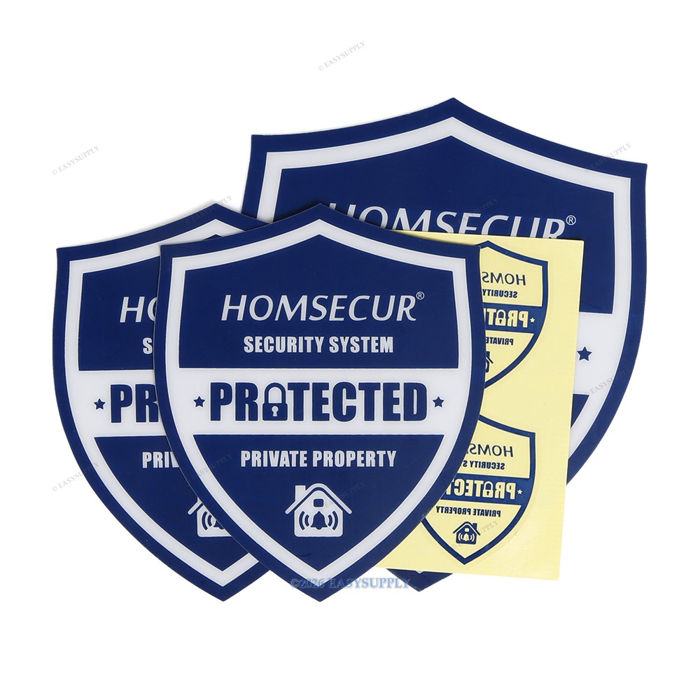 HOMSECUR Wireless &wired WIFI 4G Home Security Alarm System IOS/Android APP