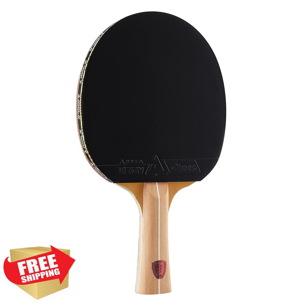 JOOLA Omega Control Table Tennis Paddle Flared Handle Vizon Rubber