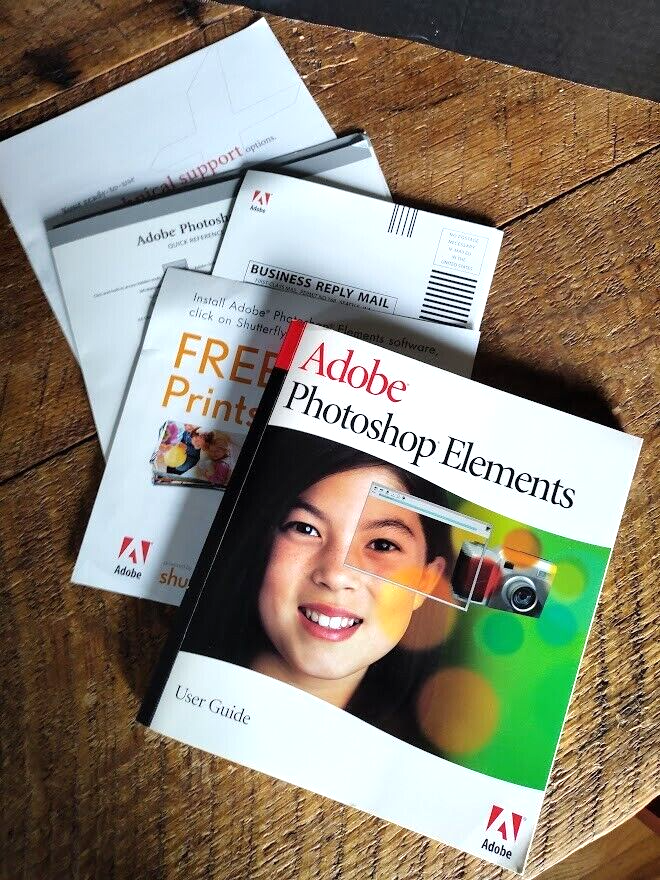 adobe photoshop elements user guide manual 2001 with Inserts