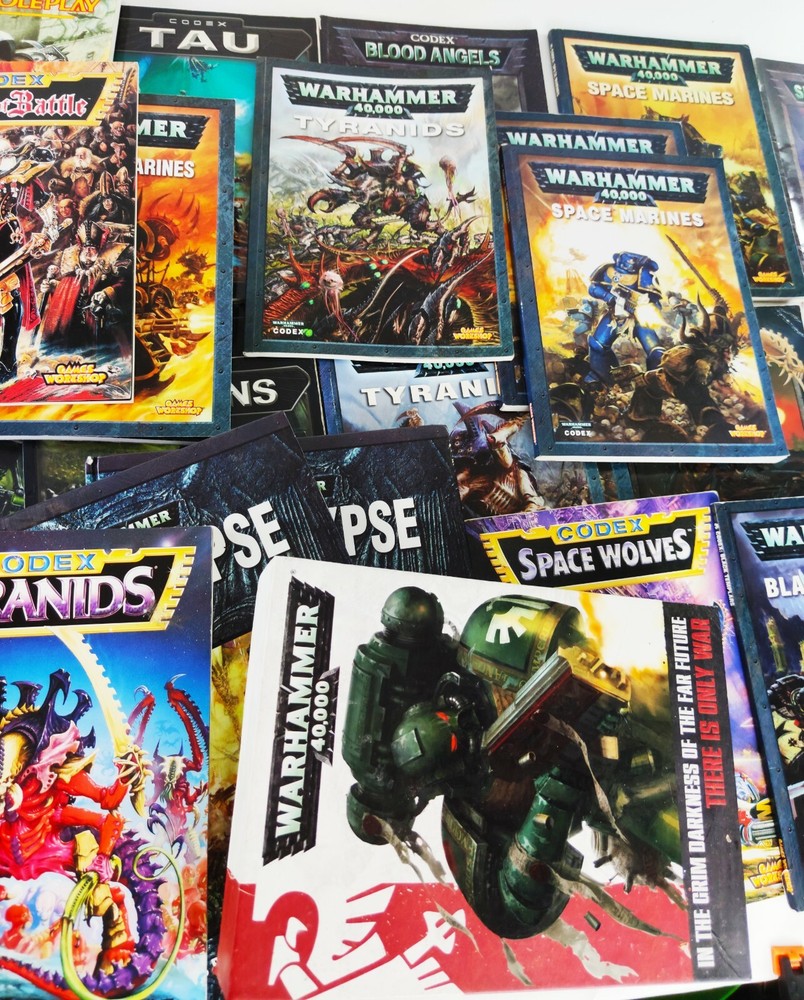 Warhammer 40k Codex Codexes Army Books Multilisting 2nd 3rd 6th editions