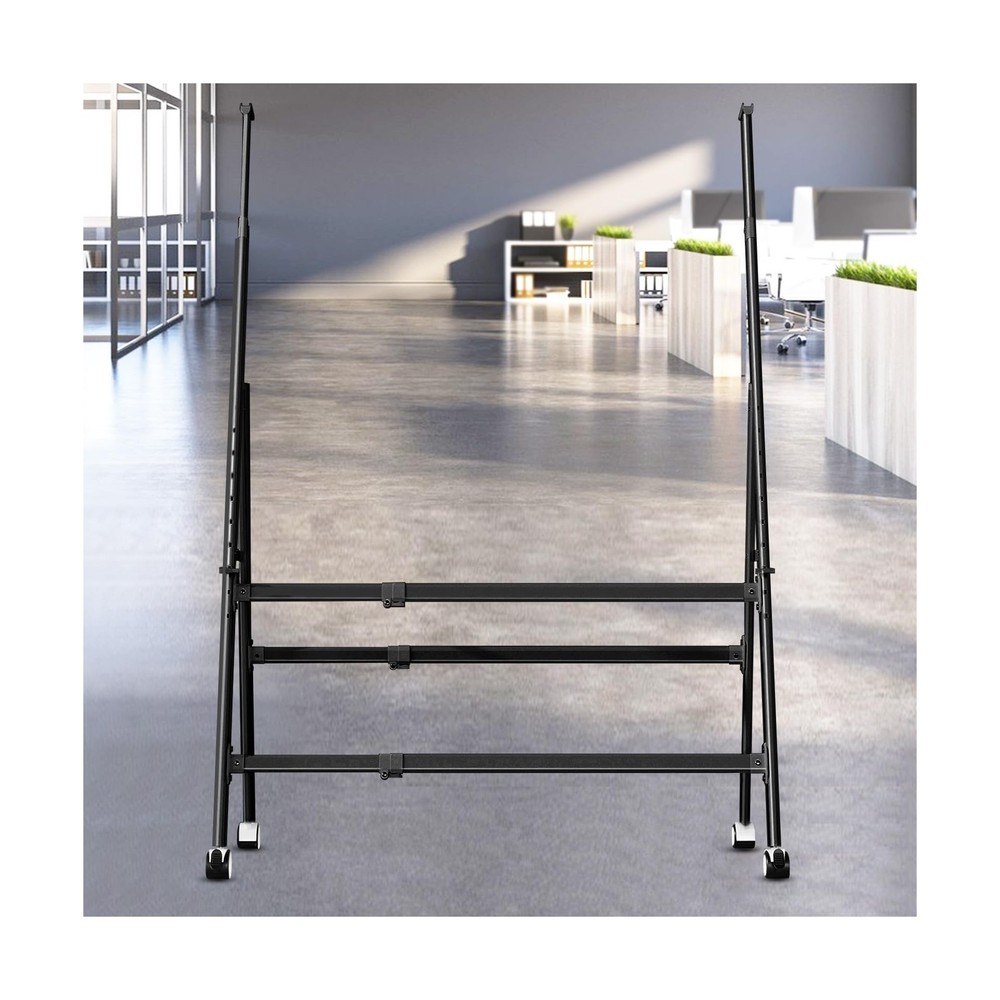 A-Frame Foldable Whiteboard Stand, Height and Width Adjustable, Mobile Stand ...