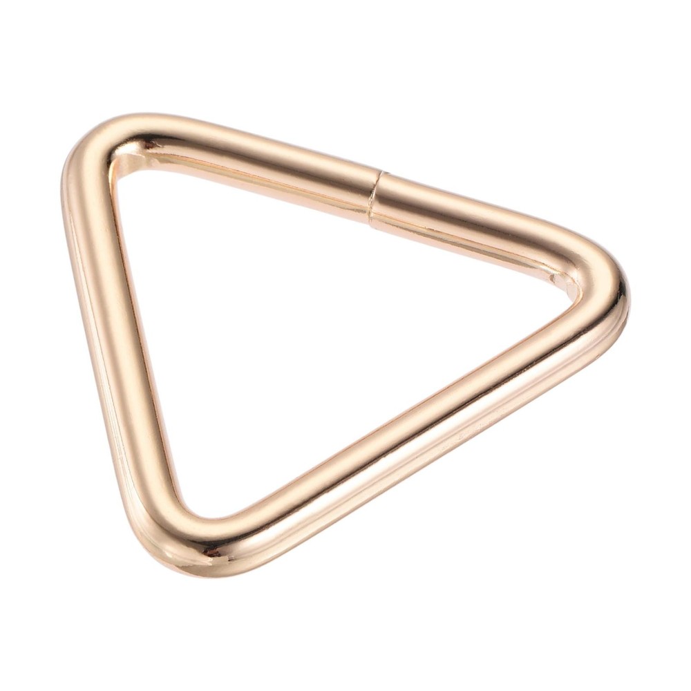 Metal Triangle Buckle 38mm Inner Gold Width 20pcs
