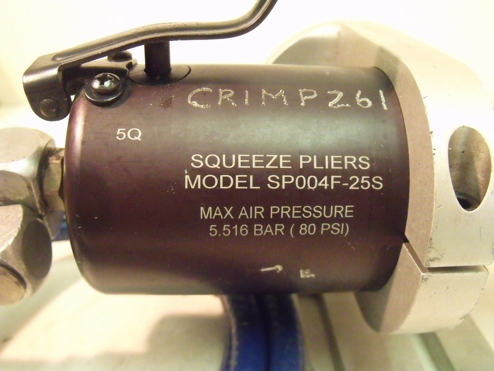 Simonds Model SP004F-25S Pneumatic Squeeze Pliers