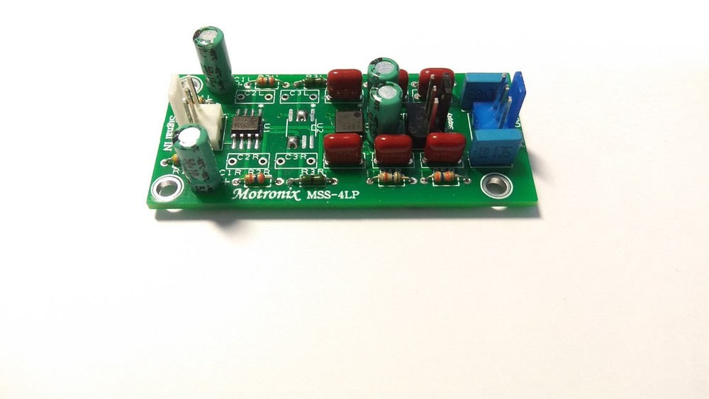 Low Pass 6/12/18/24 db Stereo Active Filter module MSS-4LP
