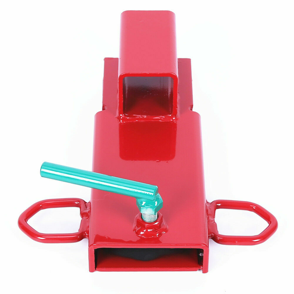 2" Clamp On Forklift Hitch Receiver Pallet Fork Trailer Towing Adapter