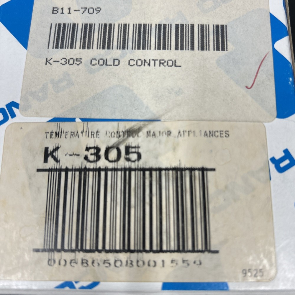 RANCO Part# K-305 Refrigerator Cold Control (G1G)