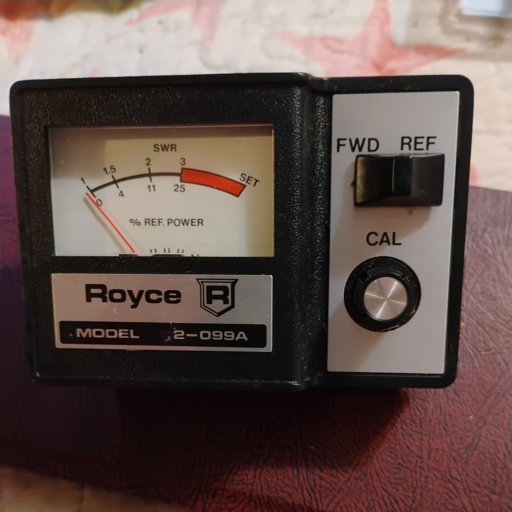 Royce In Line SWR Meter No Bracket Or Cable UNTESTED