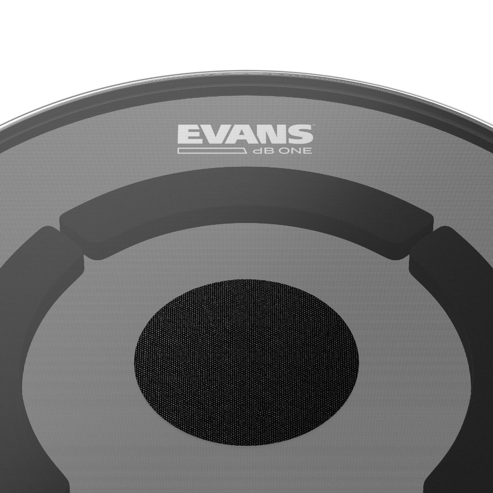 Evans dB Drum Head, 14", Single-Ply ShockWeave Mesh, KTF Tech
