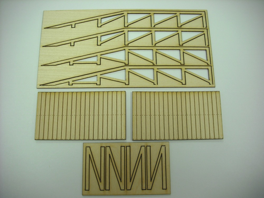 HO Scale ** Laser Cut ** Custom Loading Ramp Kit