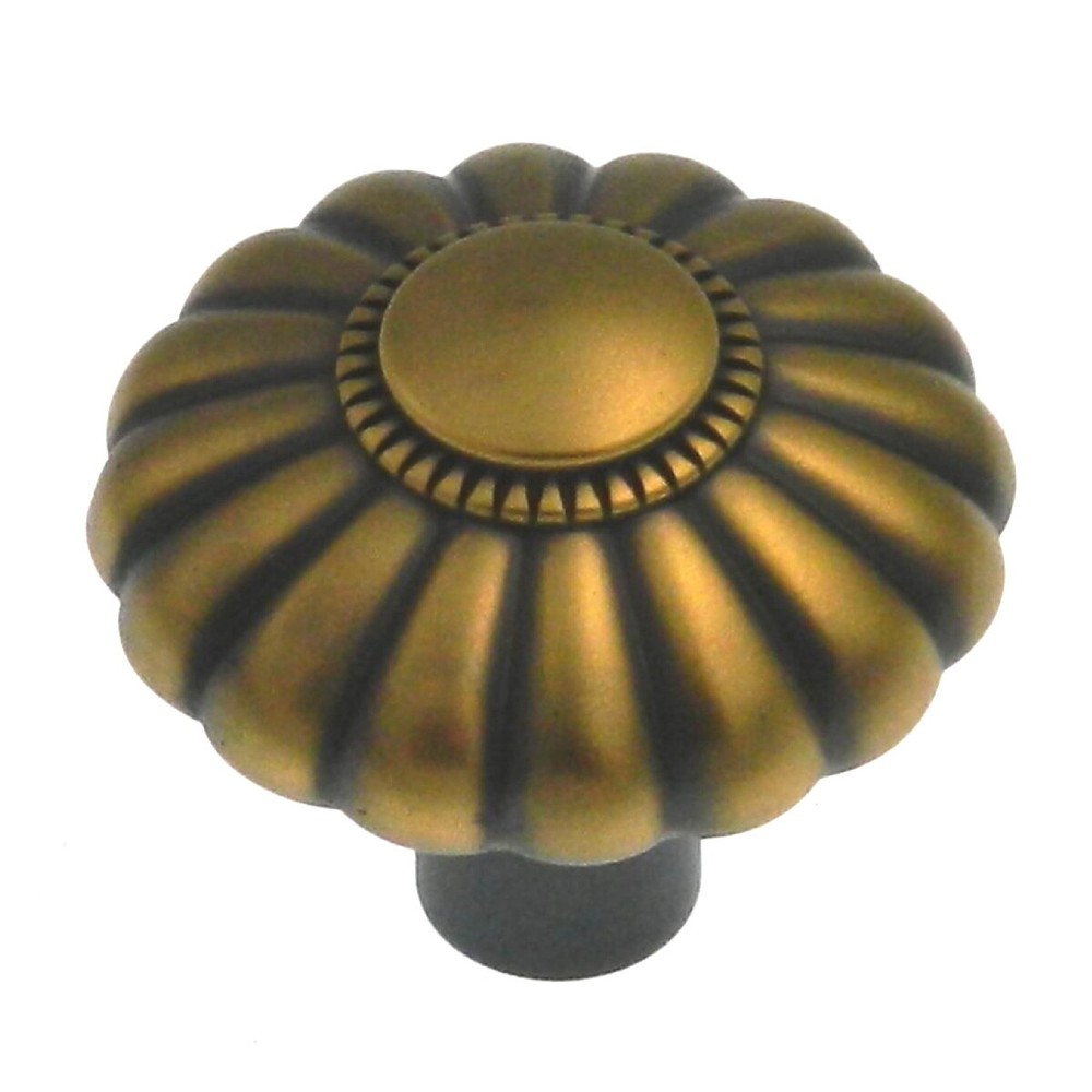 G2-06 Winchester Brass Solid Brass 1 1/4" Cabinet Knobs Pulls G2-06 Keeler