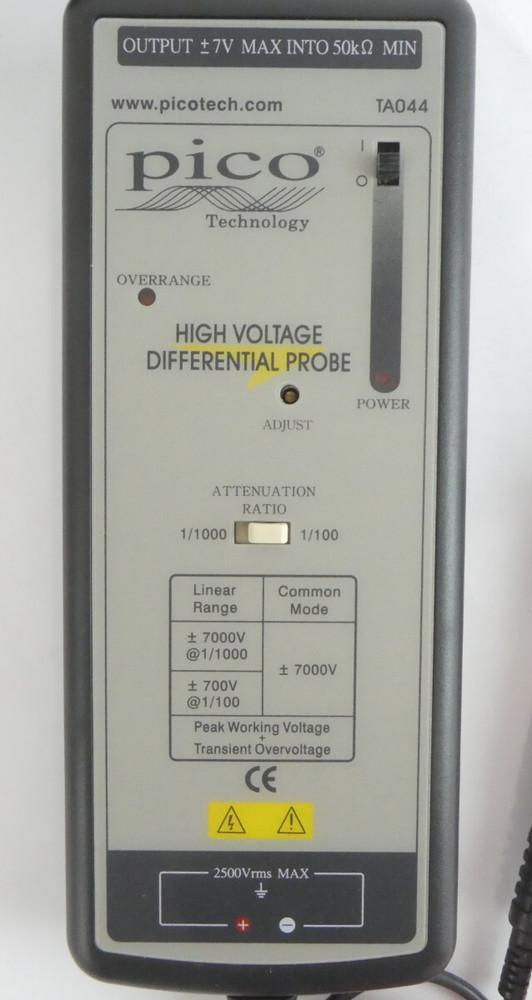 Pico Technology TAO44 High Voltage Differential Probe Module New Surplus