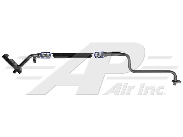 L4765003 Peterbilt Compressor To Condenser Hose Replacement - 1 Year Warranty