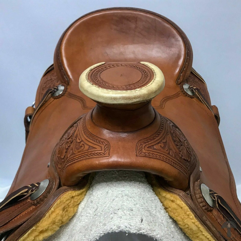 WILDRACE New Western Leather Saddle