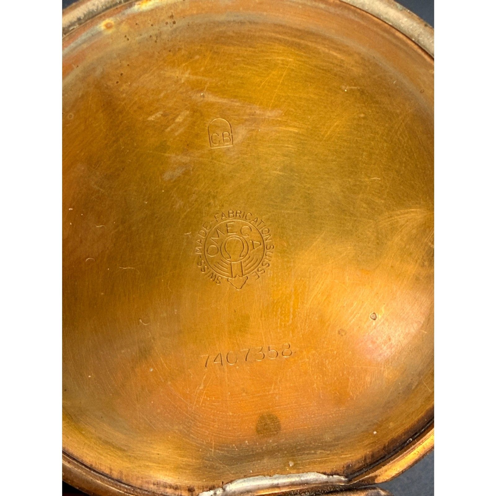 1923 Omega Pocketwatch - Hunter Case 2 Adjustments