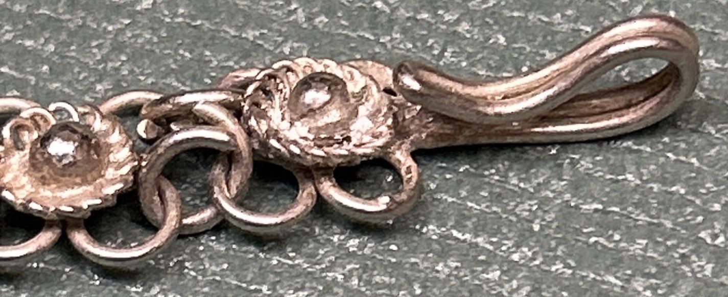 Bedouin Hand Jewelry with Silver Lace-style Harness Arabian Bracelet/Ring UNIQUE