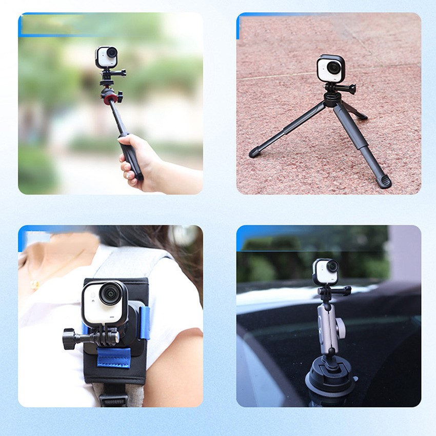 Thumb Camera Bezel Rabbit Cage Camera Drop Protective Case for Insta360 GO Ultra
