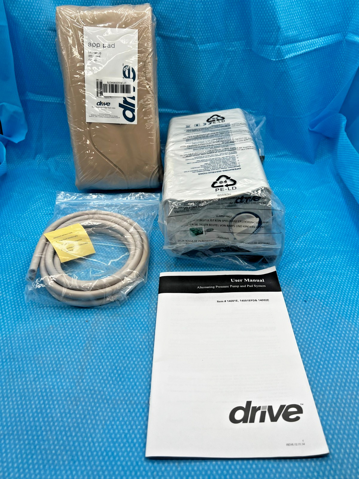 Drive Med-Aire Alternating Pressure Pump and Pad System Ref:1400IE