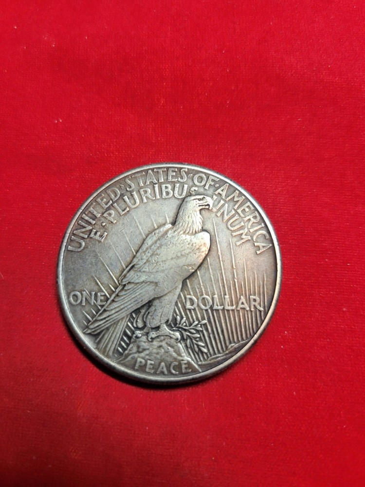 1921 peace dollar