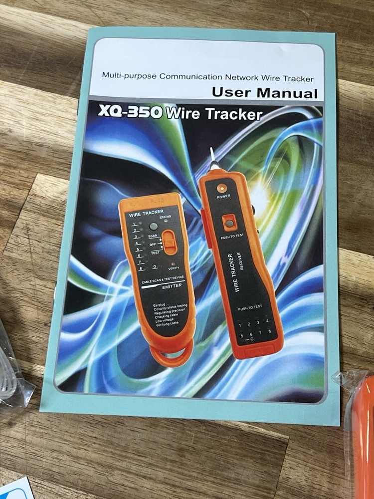 Wire Tester RJ45 RJ11 Cable Tracker Line Finder Multifunction Wire Tracker Ether