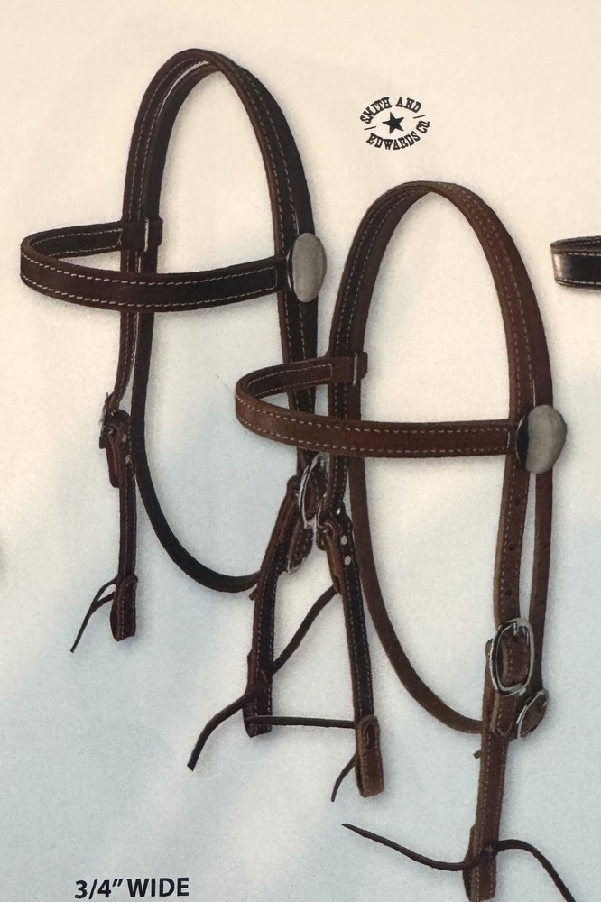 Latigo Browband Headstall