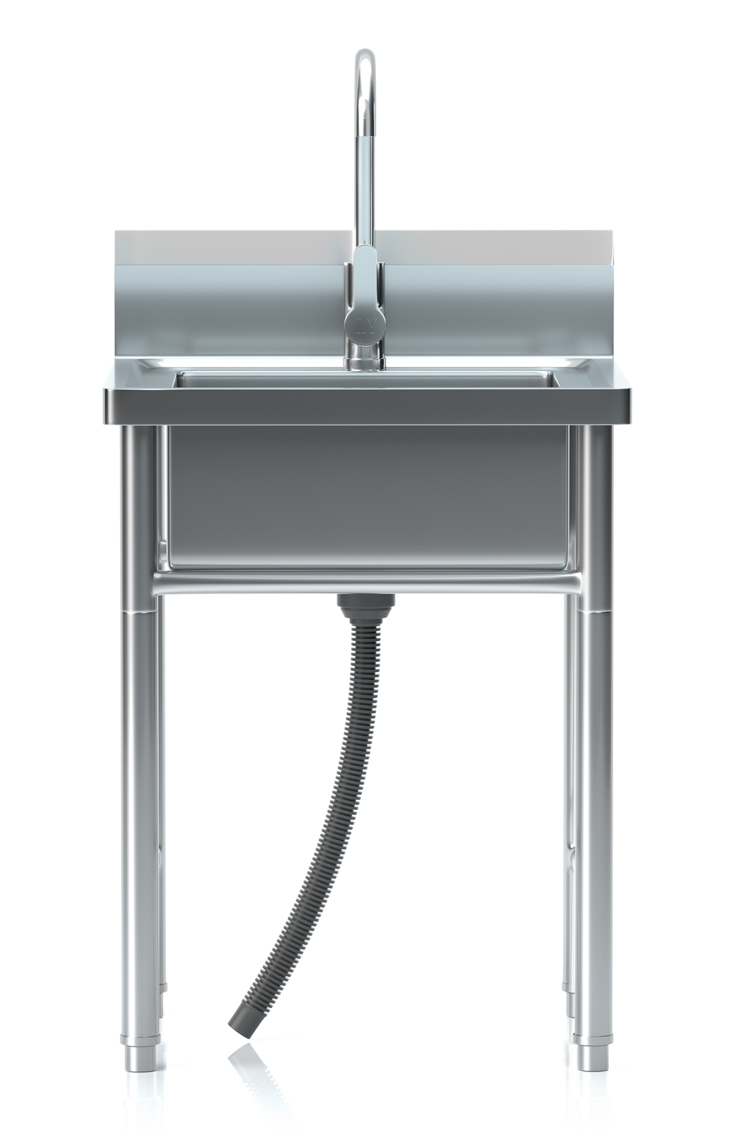 Utility Kitchen Sink Standing Stainless Steel Commercial Restaurant Laundry Sink