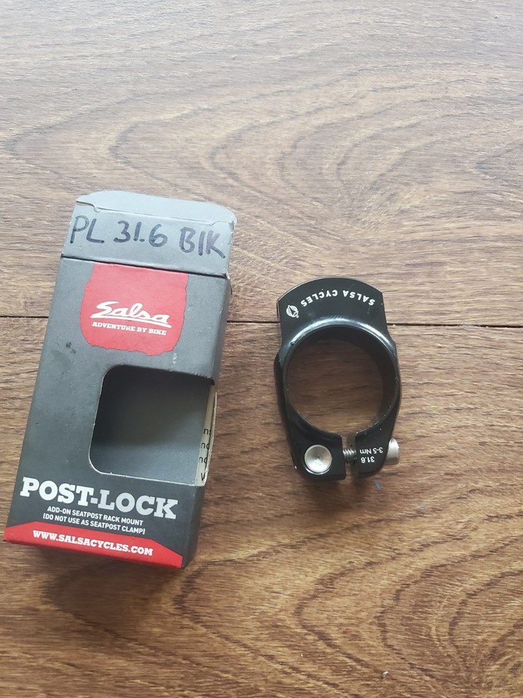 Salsa Post-Lock Add-on Seatpost Rack Mount 31.6mm