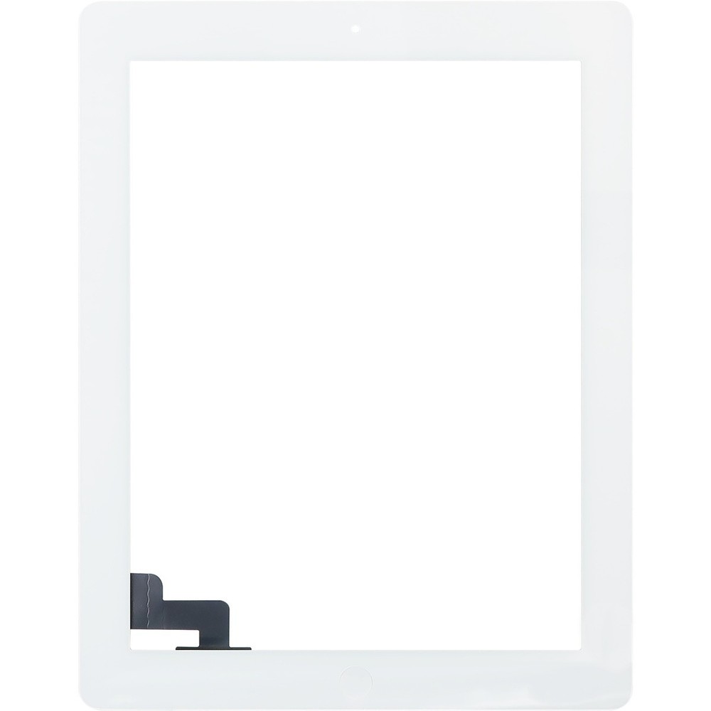 Brilliance Pro Digitizer + Home Button White Replacement Compatible For iPad 2