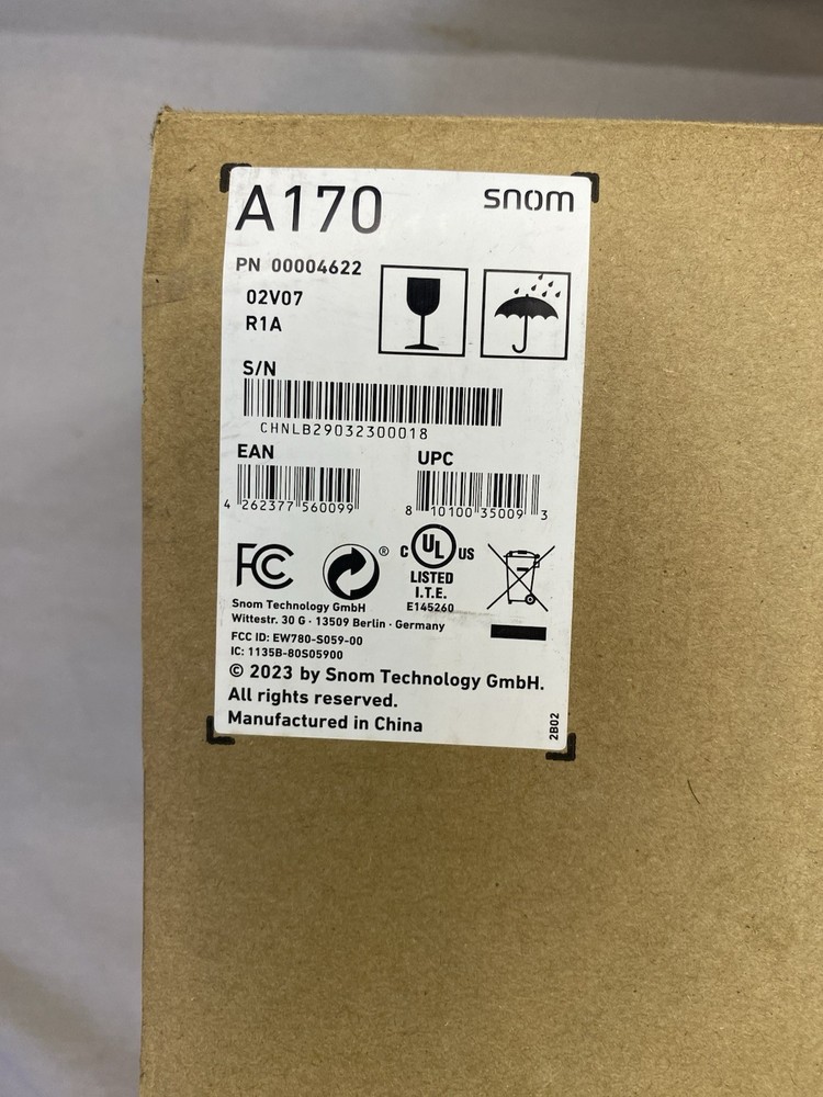 A170 Wireless DECT Headset for Snom Phones