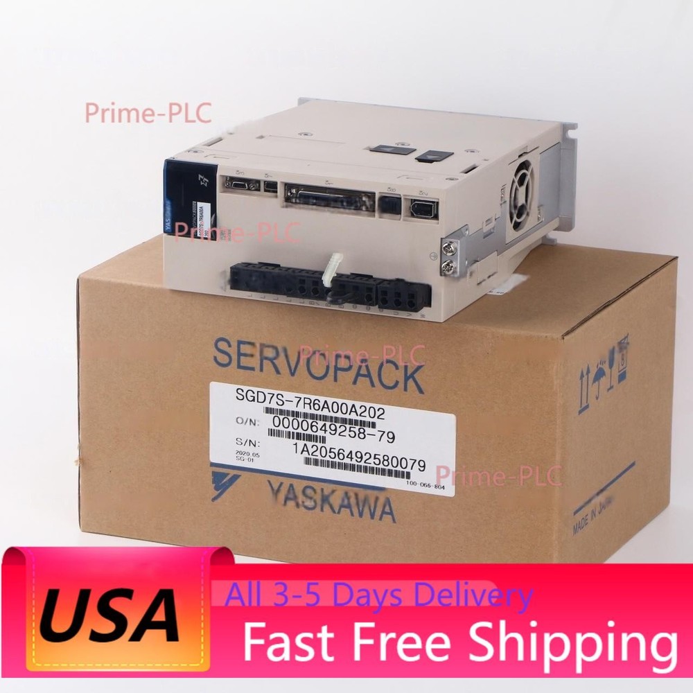 Yaskawa SGD7S-7R6A00A202 Servo Driver 1PC New SGD7S7R6A00A202