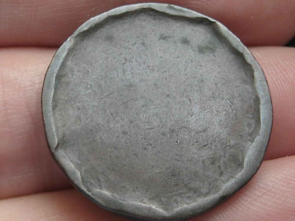 1796 Draped Bust Large Cent Penny- Spooned
