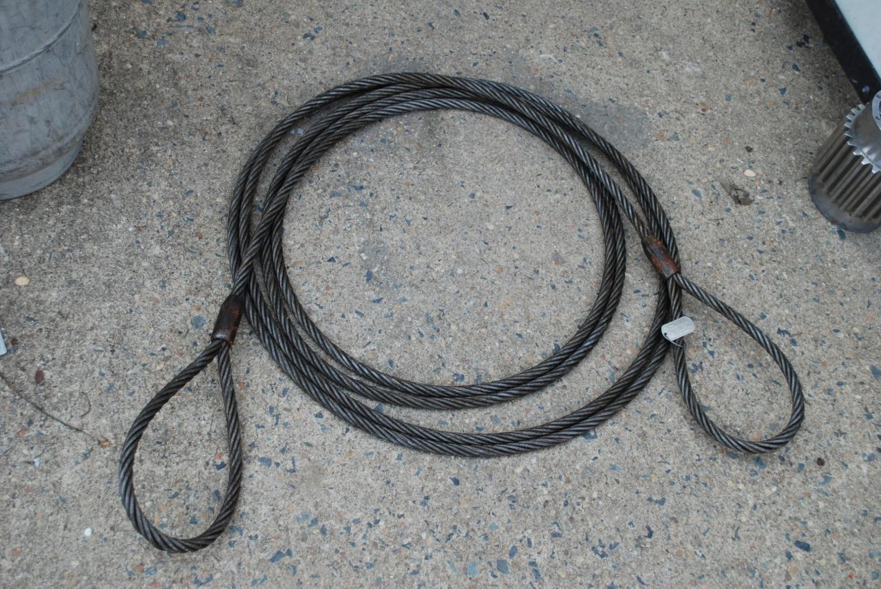 5/8 WIRE ROPE SLING 30 FEET EYE TO EYE SWL 7800 NEW MIL SURPLUS