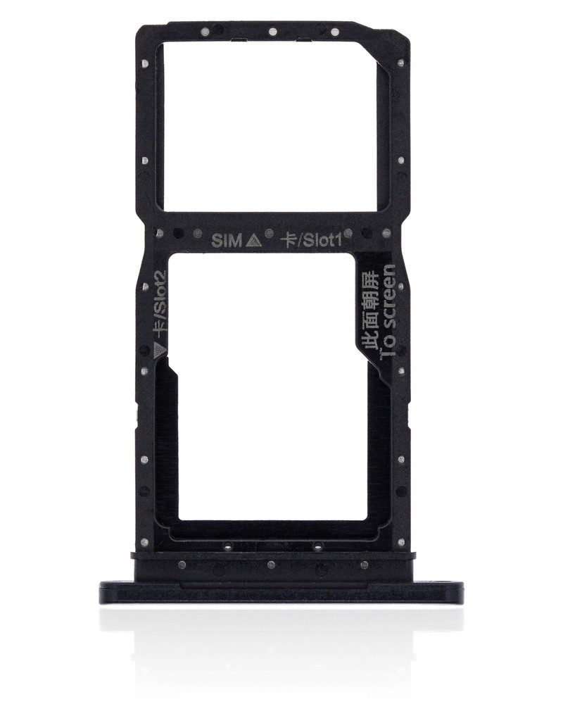 Replacement Sim Card Tray Compatible For Huawei Y9S (Midnight Black)