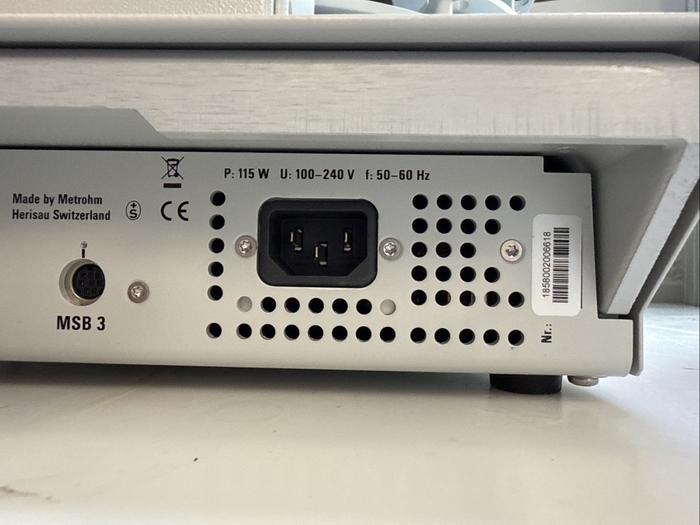 Metrohm 930 IC 858 Sample Processor Anion