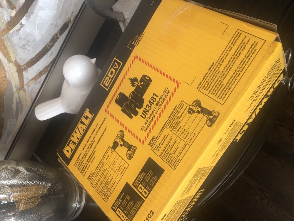 DEWALT DCK241C2 20 Volt, Max Compact Brushless Drill / Driver Impact Combo Kit