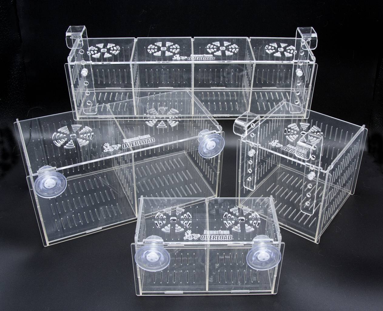 Aquarium Overload Clear Acclimation Breeder Mushroom Quarantine Box Free US Ship
