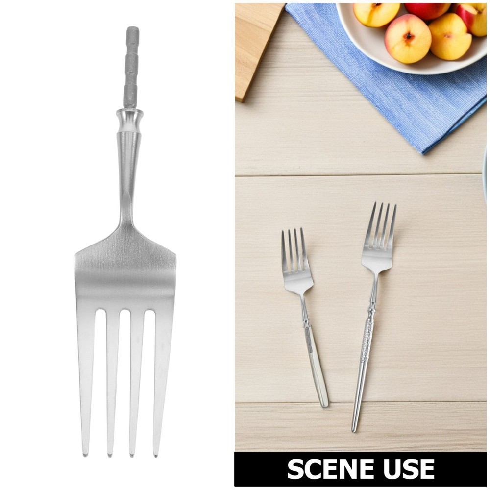 2 Pcs Replacement Heads for Cutlery Forks and Spoons Flatware Insert