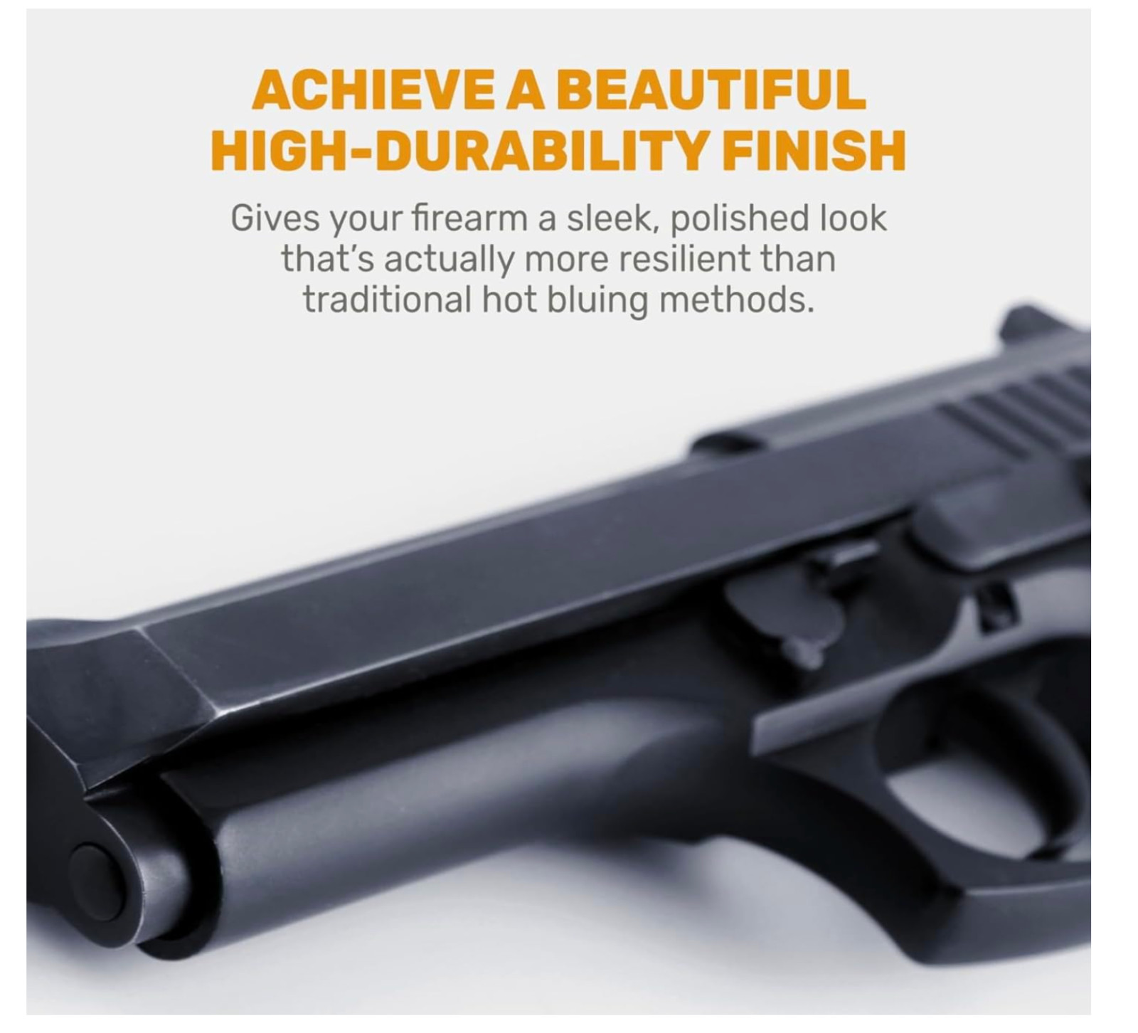 Brownells Oxpho-Blue Liquid Gun Blue, Cold Bluing Solution, 100 Swabs 4 fl. oz