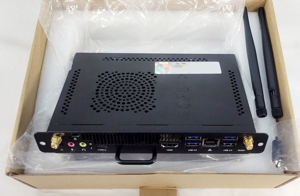 OPS-8000 Perfect OPS/SDM Embedded Pluggable Mini Digital Signage PC Win 11 Pro