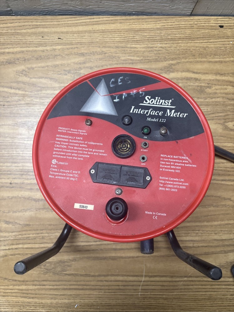 Solinst interface Meter Model 122