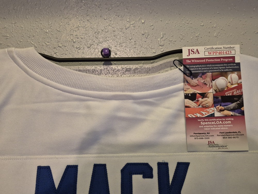 Indionapolis Colts Marlon Mack Signed Jesrey