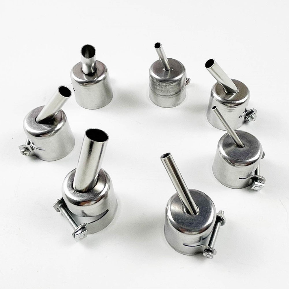 High Performance 7PCS Hot Air Nozzles for Efficient Component Level Repairs