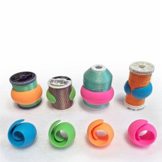12 PACK UNIVERSAL THREAD SPOOL HUGGERS PEELS