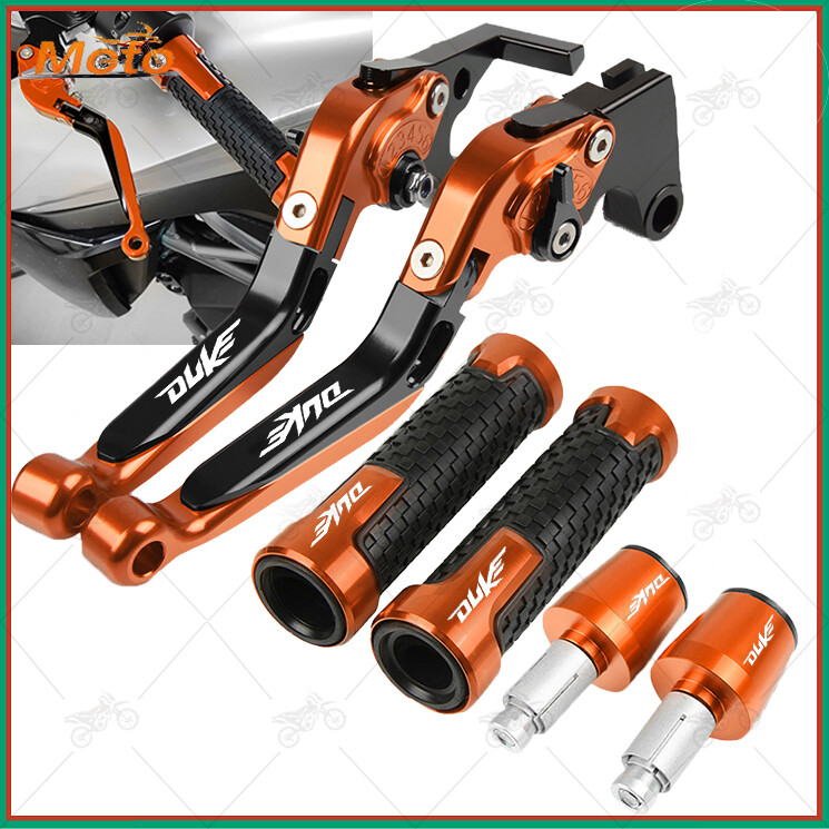 For Duke 125 200 390 2013-2023 Accessorie Brake Clutch Lever Handlebar Grips New