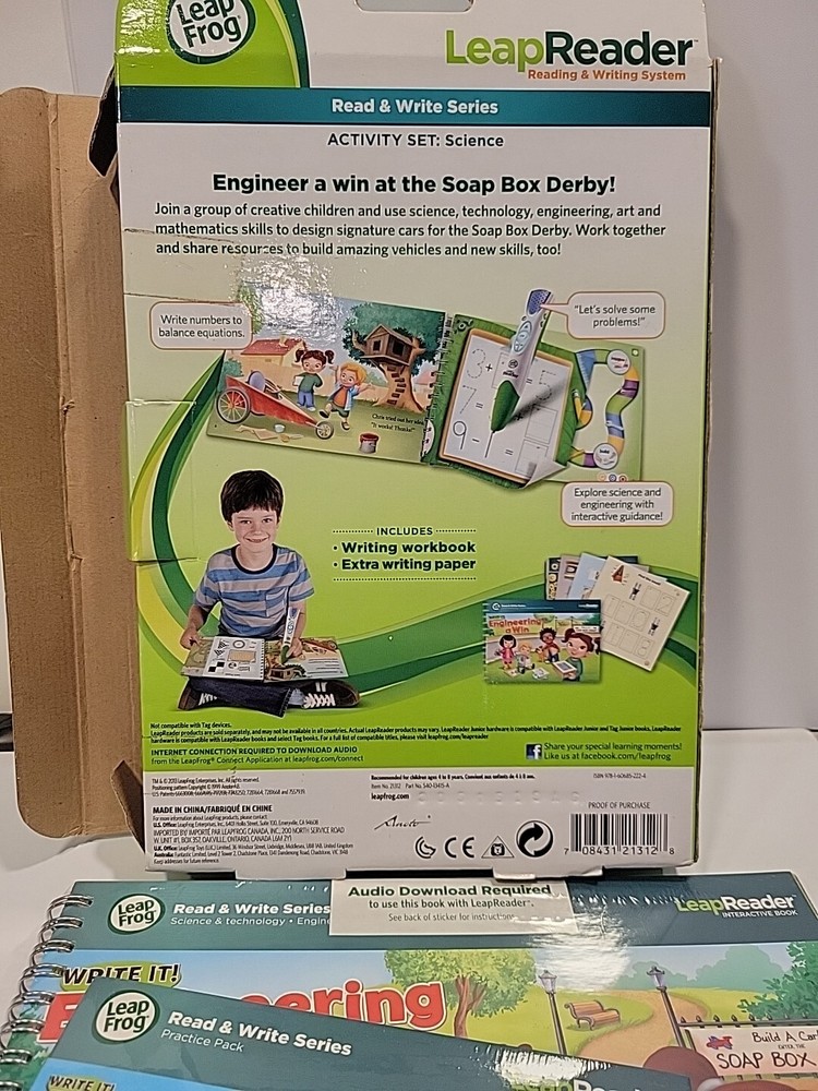 Open LeapReader Read & Write Series Writing- Science 4-8 Years