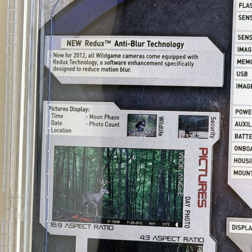 Wildgame Innovations Micro White 4MP Digital Scouting Camera Model W4F