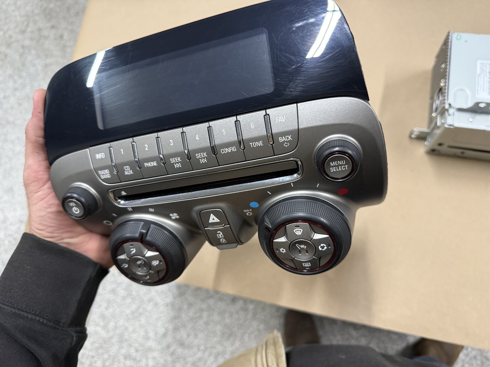 2010-2015 Chevrolet Camaro SS Radio Face Plate Head Unit GM - OEM