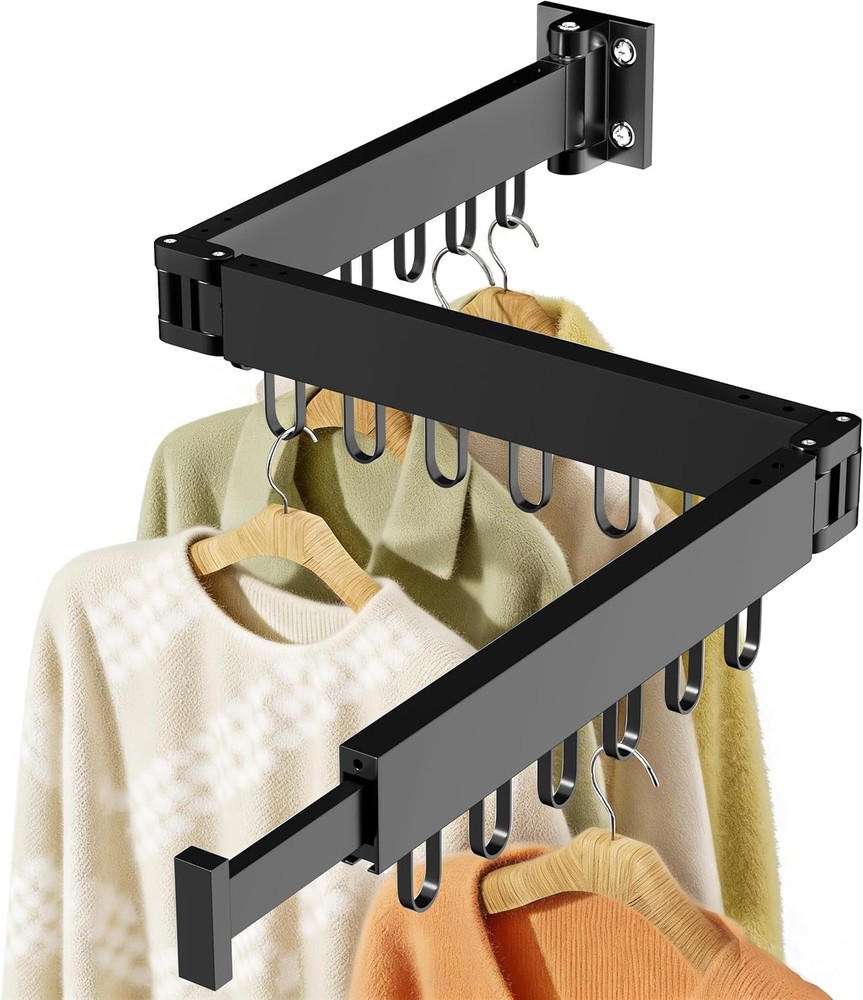 Clothes Drying Ra Wall Mounted, Space-Saving Drying Ra Clothing